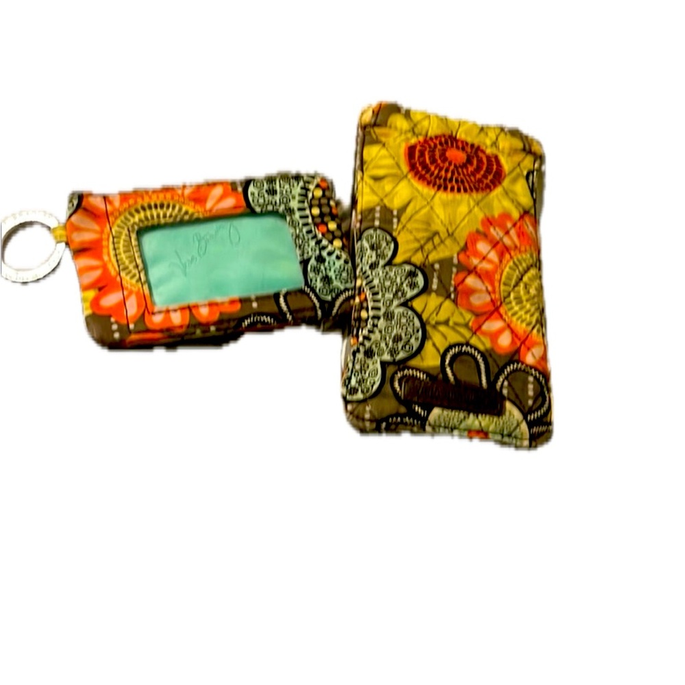 Vera Bradley wallet and Glasses Case Bundle